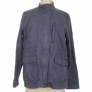 Kensie Women’s Blue Utility Jacket L NWT